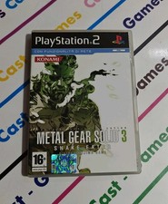 METAL GEAR SOLID 3 SNAKE EATER VERSIONE ITALIANA PS2 PLAYSTATION 2 CD COME NUOVO