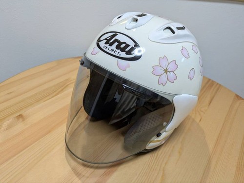 Casco jet arai bianco - jet,