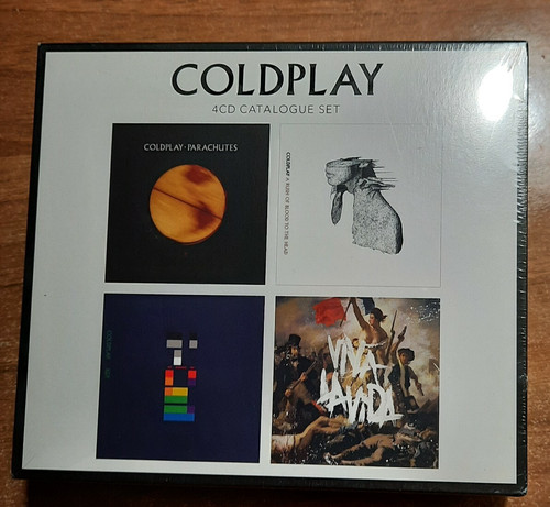 Coldplay 4cd catalogue - coldplay,