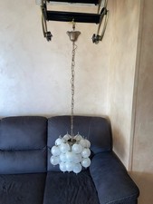 Lampadario Venini in vetro di Murano, Venini chandelier in Murano glass