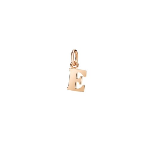 Dodo ciondolo lettera oro - lettera,