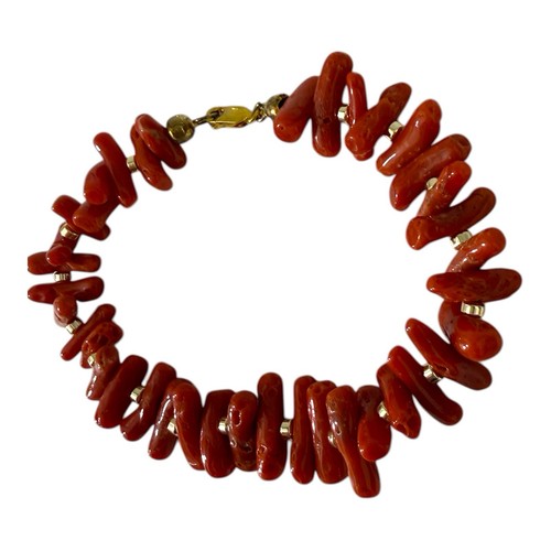 Bracciale corallo rosso - corallo,