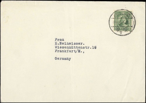 1933 cina 238 lettera - 1933,, 238,