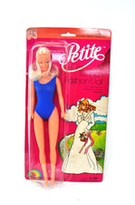 Vintage Barbie Clone 1970 NOS Petite 11,5 pollici bambola alla moda di LJN #8800, vecchio magazzino