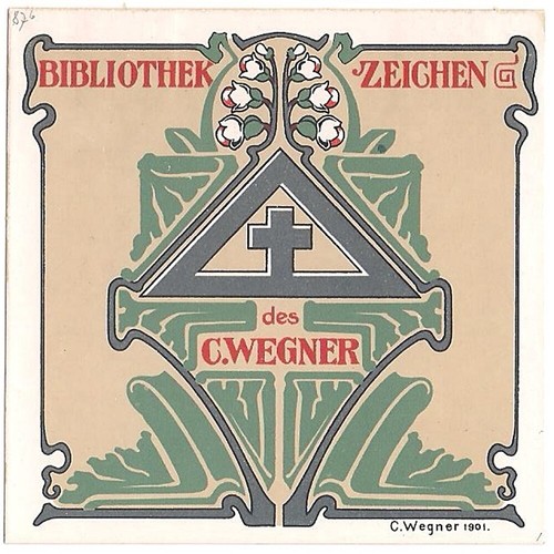 Wegner eigen exlibris - c., eigen-exlibris