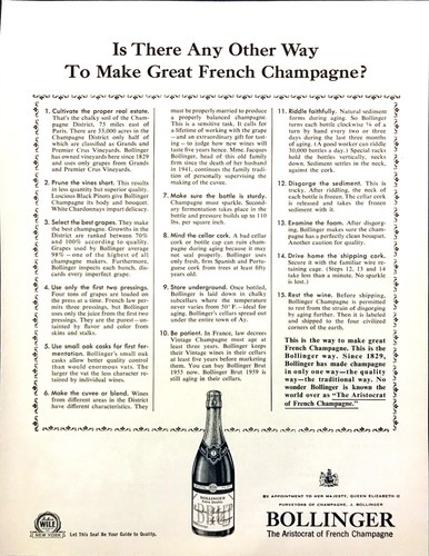Pubblicità stampa bollinger - pubblicità,