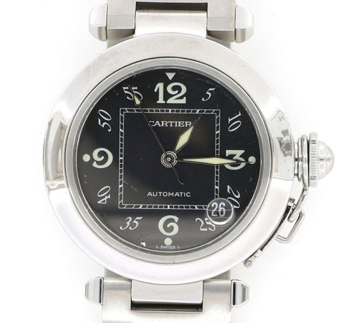 Cartier pasha 35mm automatico - pasha,