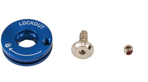 Remote spool clamp for forks - remote,