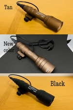 SureFire M600 Luce LED Scout Ultra Alta Potenza 2 Colori Nero Tan Inutilizzata CR123A