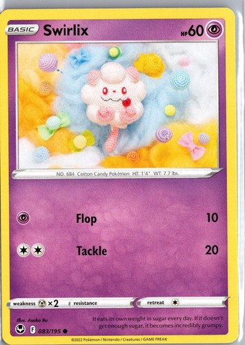 Swirlix 083 195 pokemon - 083/195,