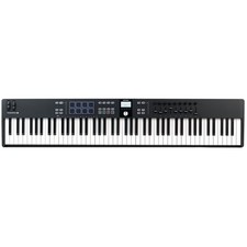 Arturia KEYLAB ESSENTIAL 88 MK3 BLACK Tastiera MIDI USB 88 Tasti, Nero