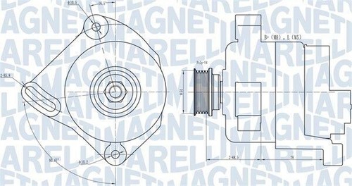 Alternatore fiat grande punto - alternatore,