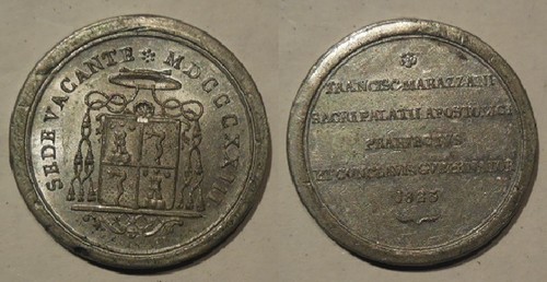 Vaticano medaglia sede - , vacante