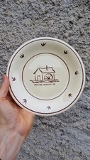  PIATTO colazione  mulino bianco anno 1979 vintage rondini il coccio