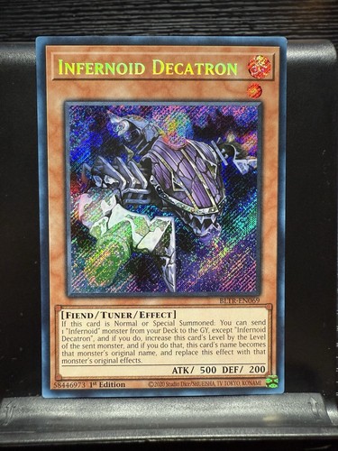 Yugioh decatron infernoide - yugioh,