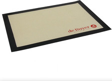 Lavoro Tappeto in Silicone Mat Cm. 40X30, Beige E Nero, Lunghezza 40 Cm, Larghez