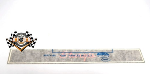 Harley copertura forcella