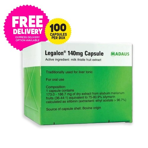 Legalon 140mg madaus - 140mg, by