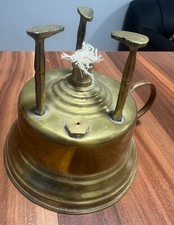 Caffettiera turca egiziana fatta a mano in ottone (bruciatore alcool) senza pentola