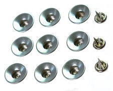 Giacca Jeans Bottone Metallo