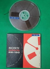 BOBINE NASTRO MAGNETICO 18cm (7") SONY PR 150 HI-FI REEL TO REEL MUSICA (004)