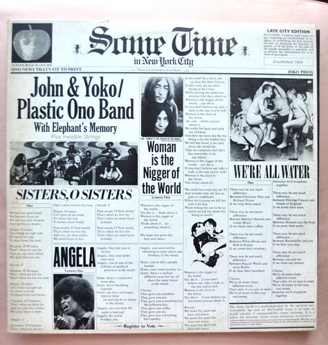 John yoko plastic ono - 2, &