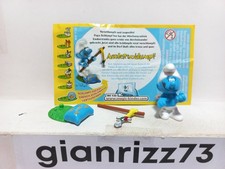 Sorpresine Kinder Puffi 2008 ( NV/132 ) Con Cartina Con Tedesca