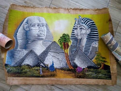 Quadro stampa sul - , papiro