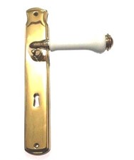 Maniglia con placca distanza