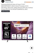 Samsung Smart TV 65" Pollici
