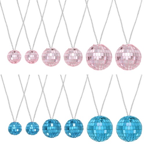 Pcs collana palla specchi - palla,
