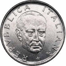 100 Lire centenario Gugliemo Marconi 1974, 5 MONETE,  ottime condizioni....