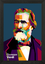Giuseppe Verdi Framed Wall Art