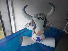 MUCCA CAROLINA GONFIABILE INVERNIZZI BURRO MILIONE ANNO 1965 DA MARE SPIAGGIA