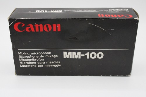 Canon 100 microfono - canon, mm-100