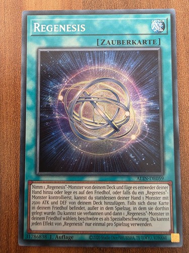 Alin de059 regenesis - yu-gi-oh!, alin-de059