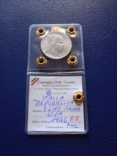 5 LIRE 1946 UVA FDC PERIZIA