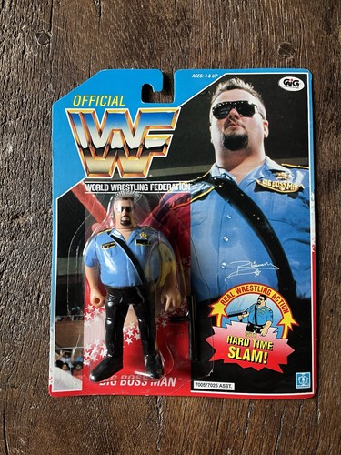 Wwf hasbro moc big boss - hasbro,