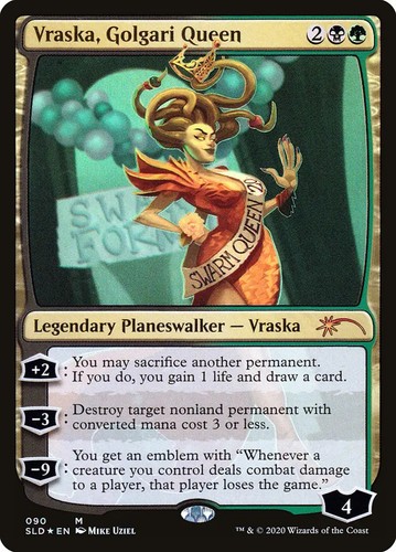 Mtg vraska golgari - golgari, 90