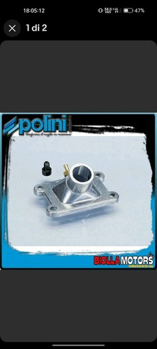 Collettore polini 19mm dritto - collettore,