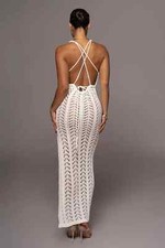 Vestito Abito Elegante Lungo