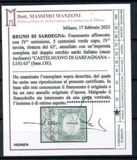 RARO ANNULLO CASTELNUOVO DI