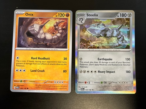 Onix 090 182 steelix - onix, &