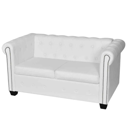 Vidaxl divano chesterfield 2 - chesterfield, a