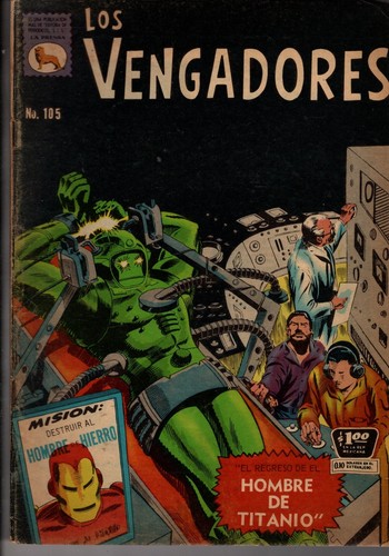 1968 avengers spanish comic - 1968,