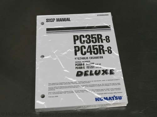 Komatsu pc35r pc45r 8 - komatsu, pc35r-8,