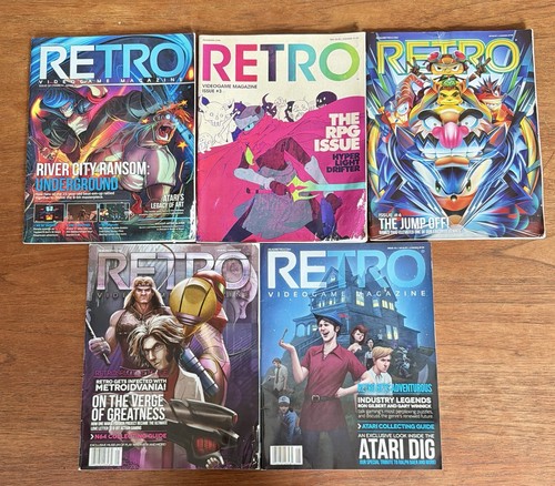 Retro videogame magazine - retro, lot