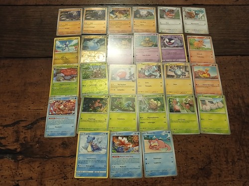 Lotto carte pokemon - carte, moderne