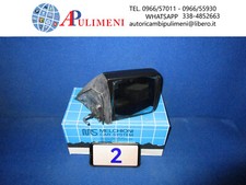 SPECCHIO RETROVISORE DX MECCANICO NERO MERCEDES 190 W201 83- 93 W124 85- 89