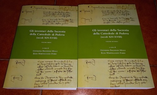Gli inventari della sacrestia - inventari,